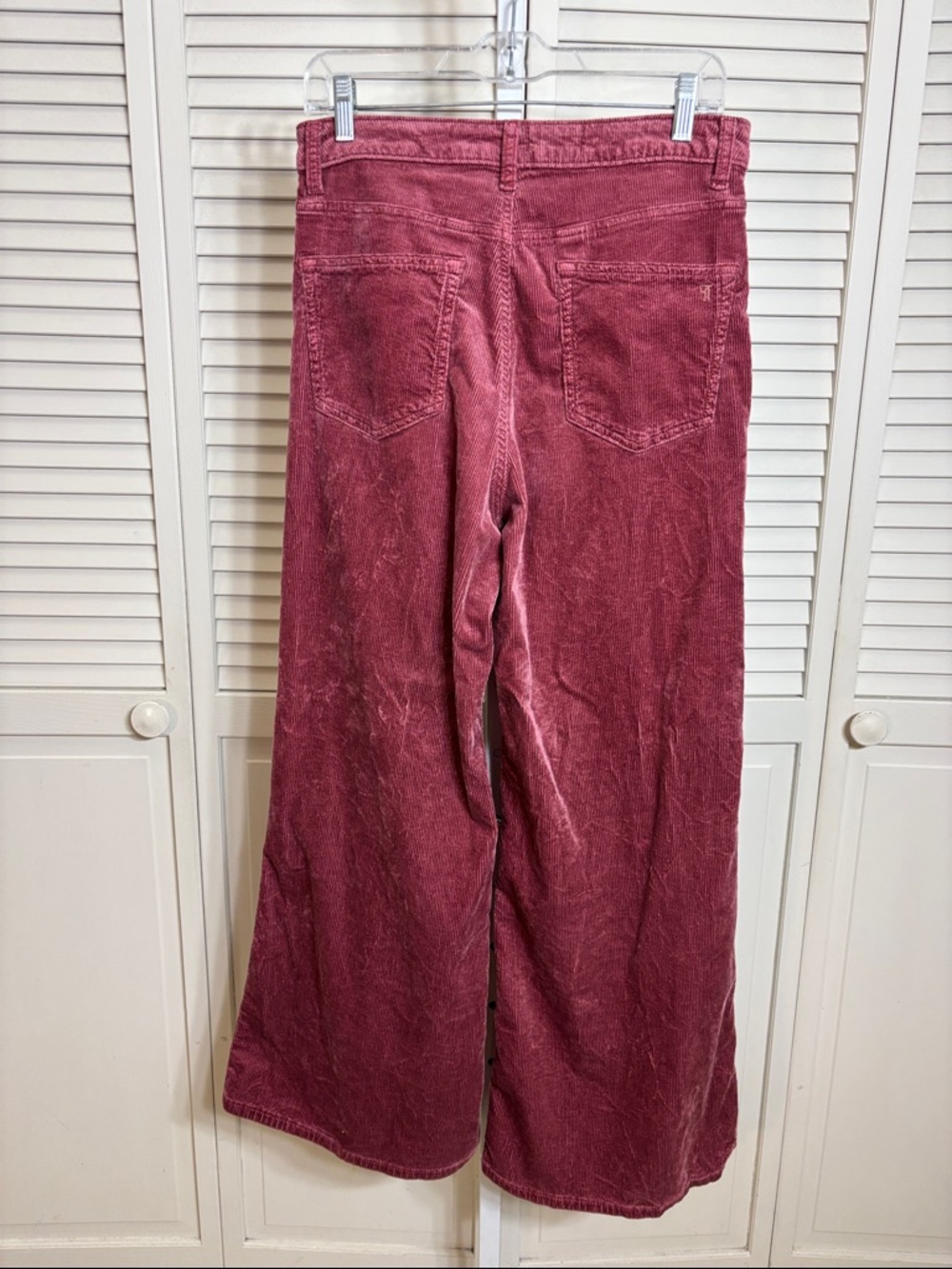 Anthropologie Pilcro Robbie Corduroy High-Rise Wide Leg Jeans by Pilcro Size 30 - Picture 9 of 14